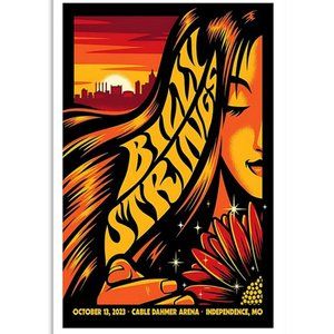 Billy Strings Tour Independence Mo October 13 2023 Poster